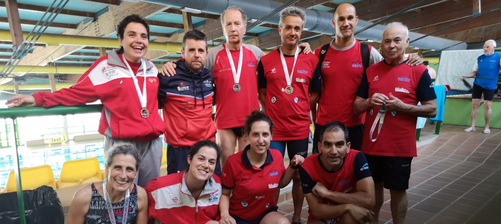 El CN Galaico consigue 17 medallas del Campeonato Gallego Master Open de Verano