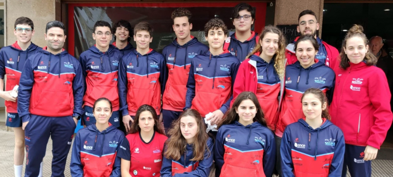 El Galaico logra 10 medallas en el Campionato Galego Infantil de Inverno