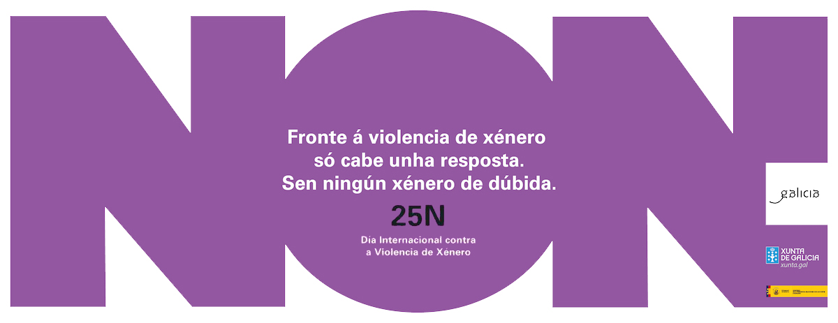 El Club Natación Galaico dice «NON a todotipo de violencia contra as mulleres» (Vídeo)